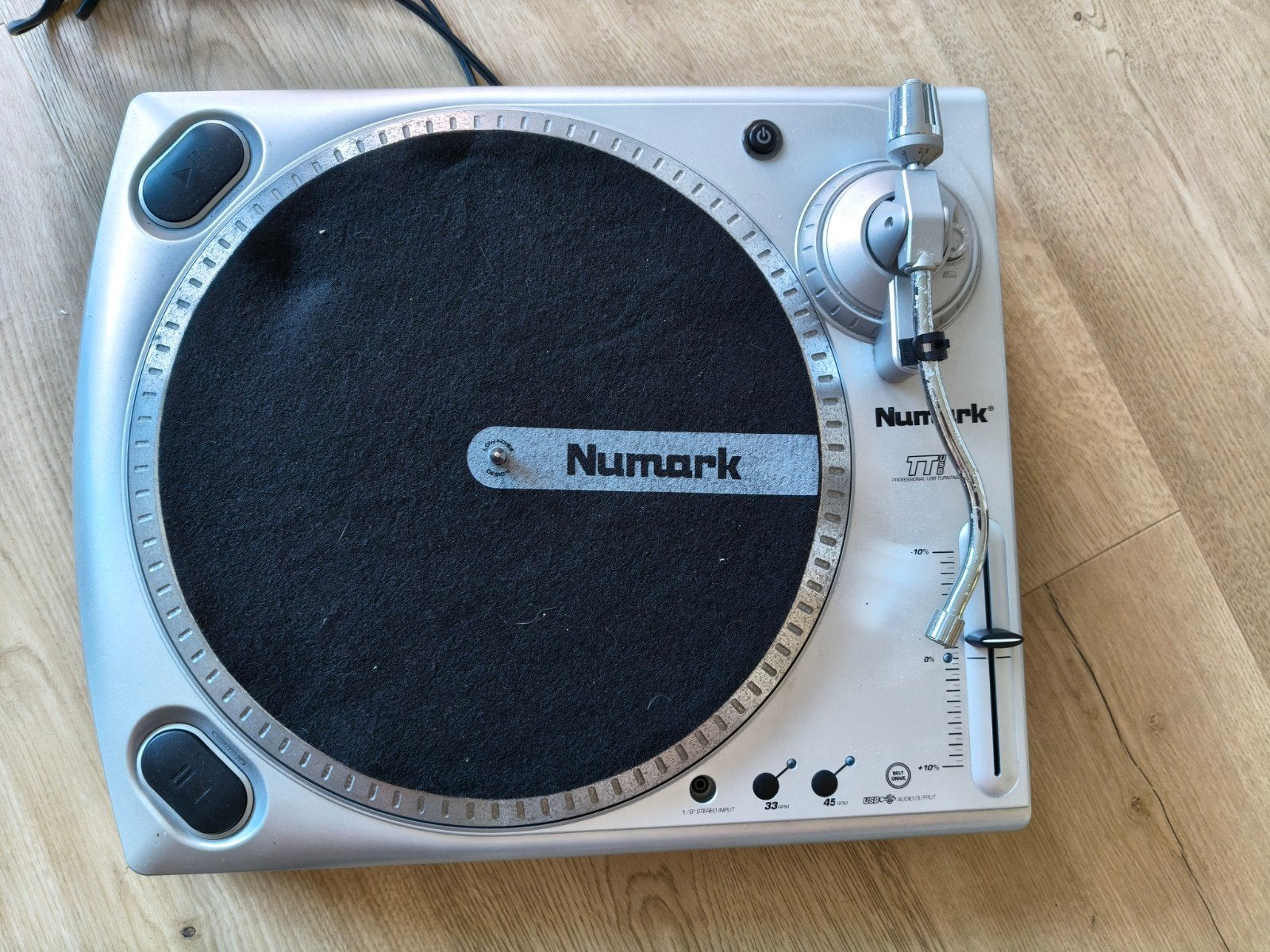 Numark TT-USB professionele draaitafel met pitch, Ophalen of Verzenden, Gebruikt, Draaitafel, Numark