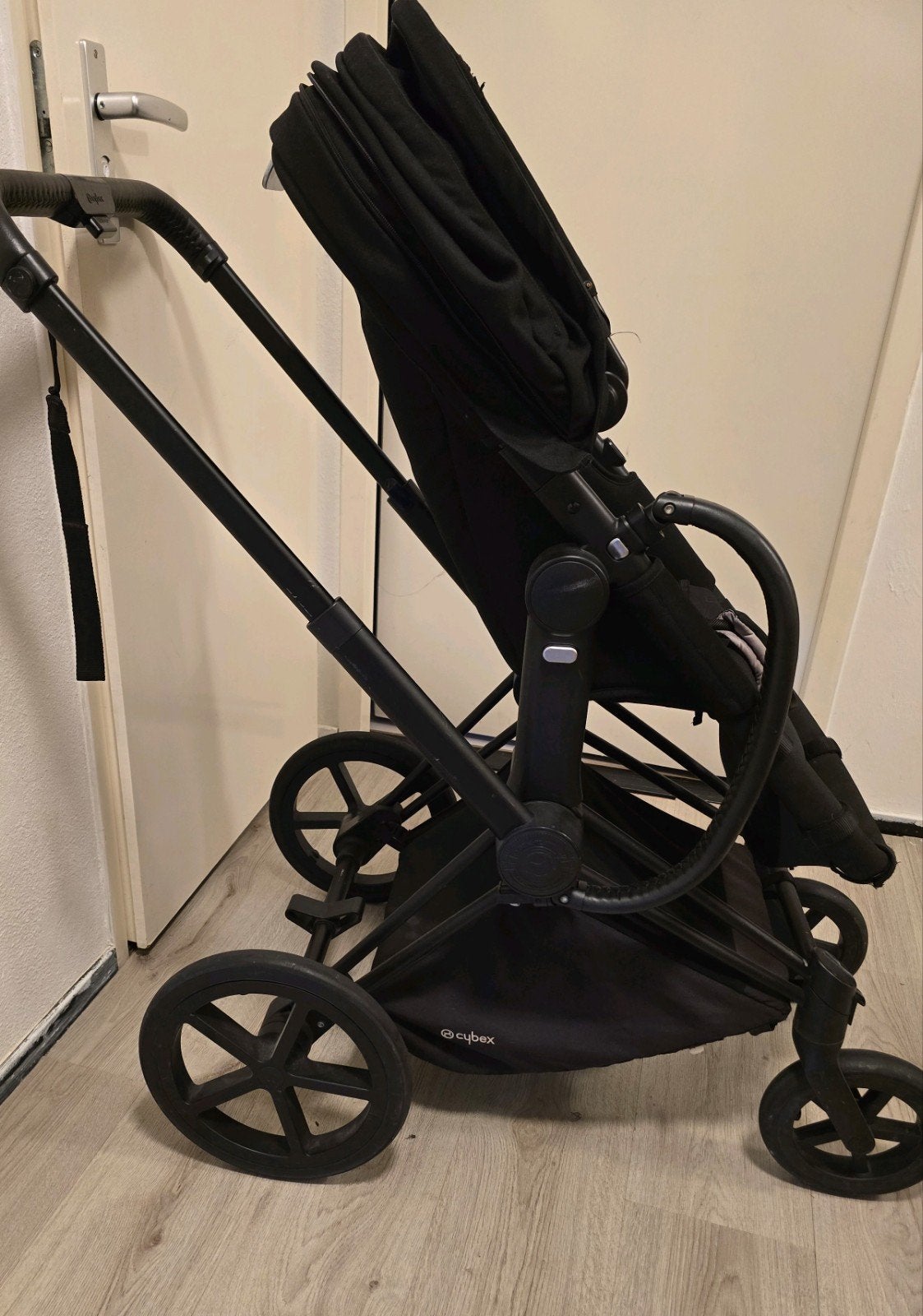 Cybex Priam Kinderwagen - Zwart, Ophalen, Gebruikt, Kinderwagen, Overige merken