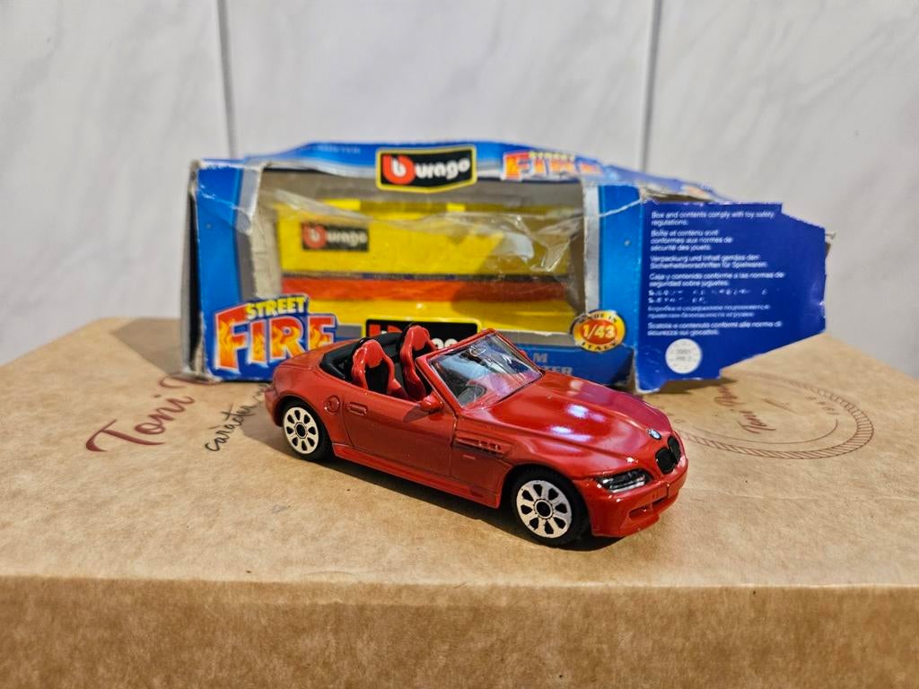 Burago BMW Z3, Ophalen of Verzenden, Auto, Overige merken