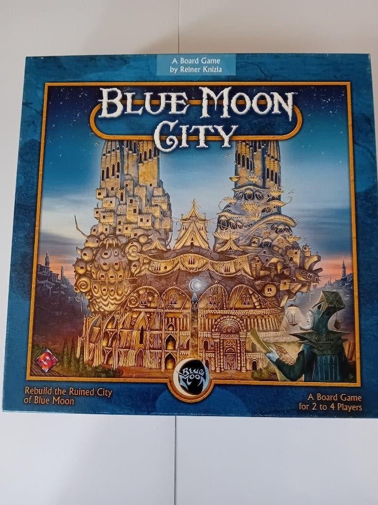 Blue Moon City, Een of twee spelers, Ophalen of Verzenden, Gebruikt, Fantasy Flight Games