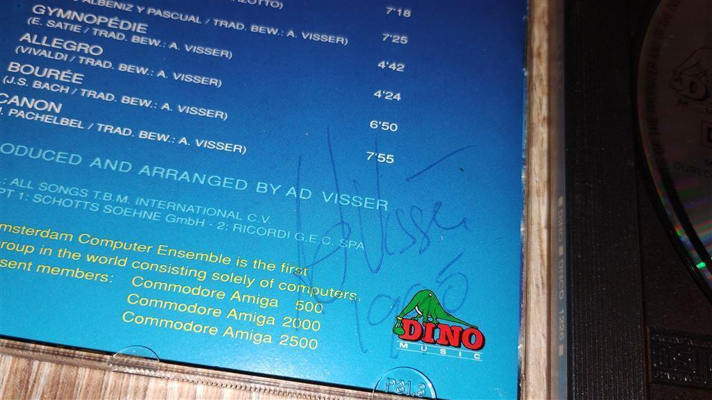 Ad Visser - Hi-Tec Classics [Gesigneerd door Ad Visser], Ophalen of Verzenden, Classicisme, Zo goed als nieuw, Kamermuziek