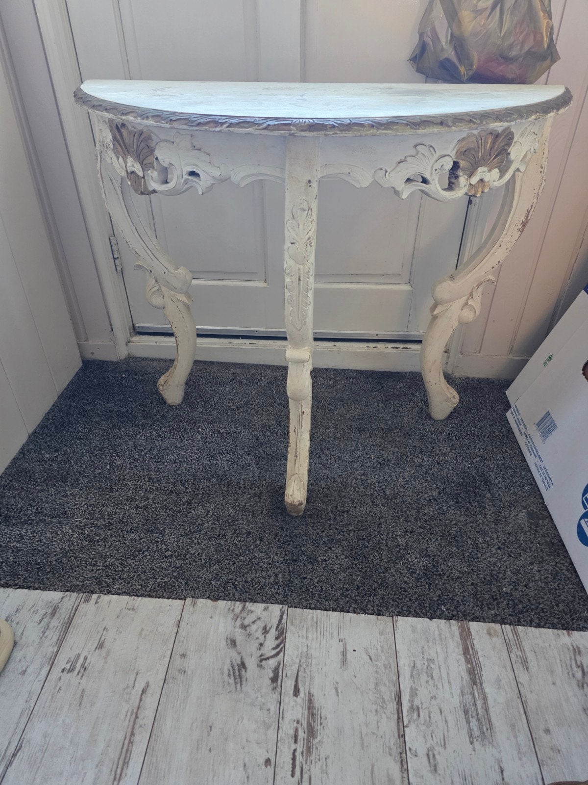 barok sidetable, Ophalen, 50 tot 100 cm, Zo goed als nieuw, 25 tot 50 cm