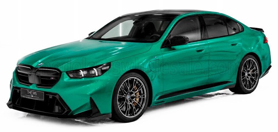 Minichamps 1:18 BMW M5 Performance 2024 Green, Hobby en Vrije tijd, Ophalen of Verzenden, Nieuw, Auto, Overige merken