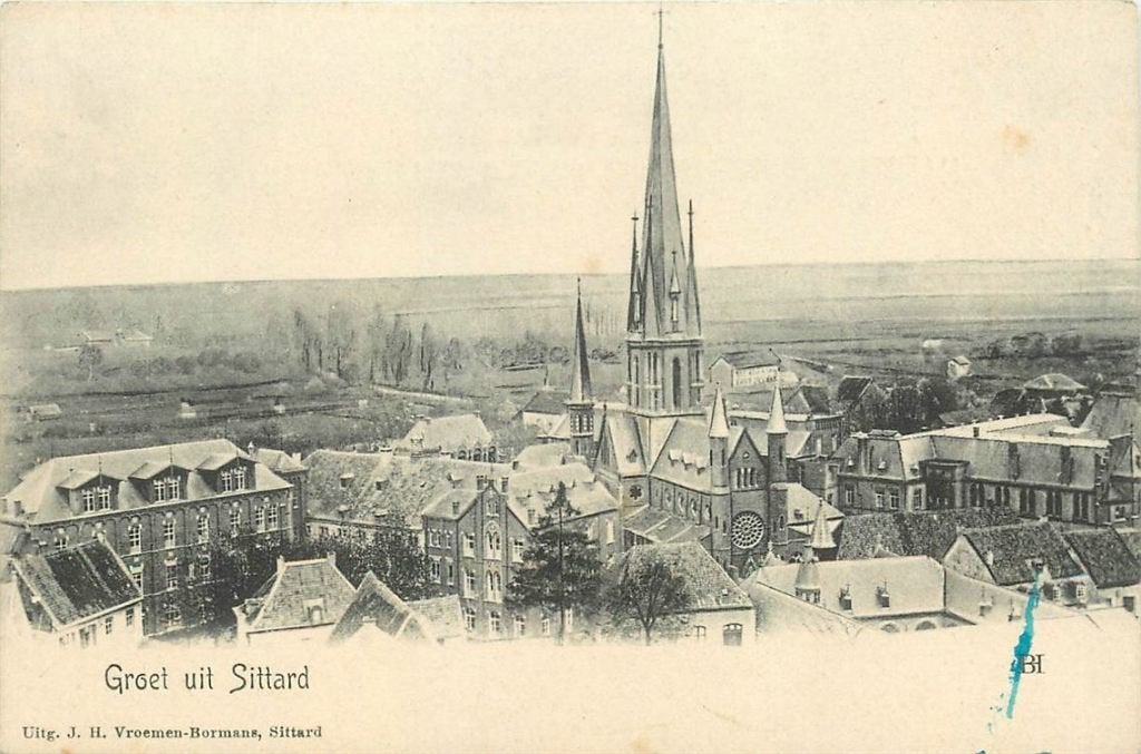 379-091-021 Sittard, Verzamelen, Ansichtkaarten | Nederland, Verzenden, Voor 1920, Limburg