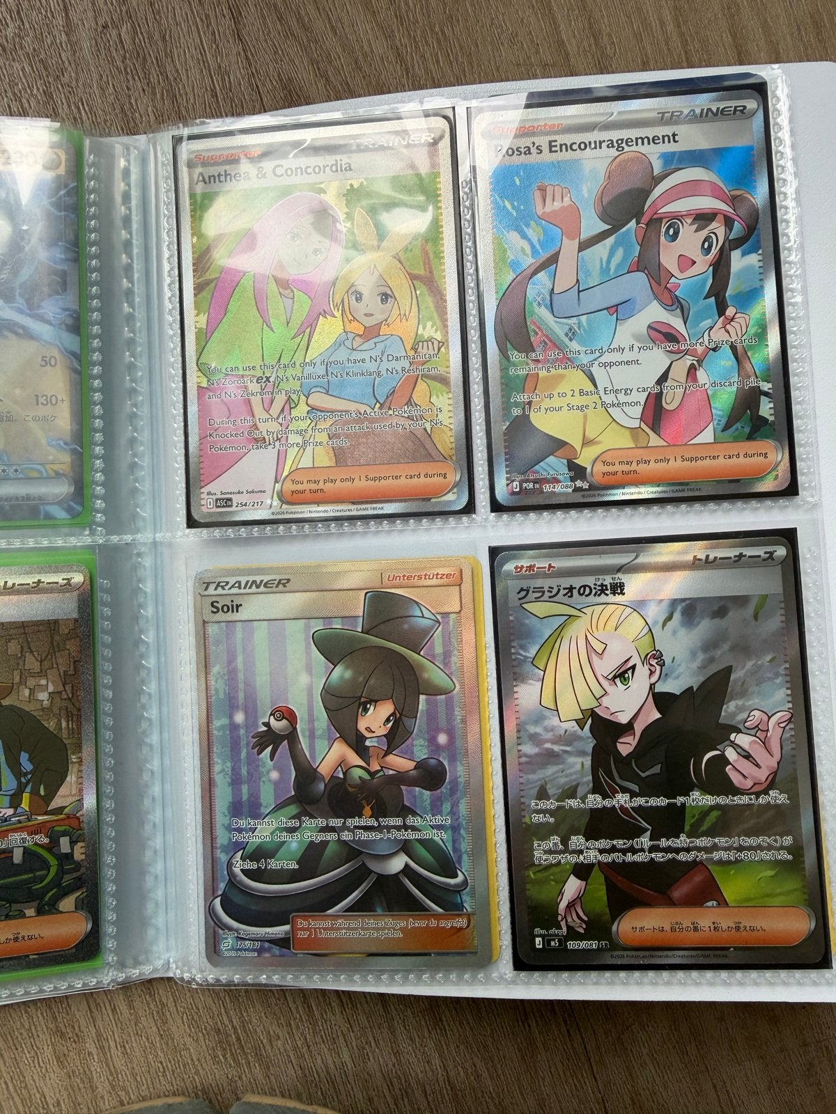 Pokémon Trainer Full Art Kaarten - Diverse Collectie, Ophalen of Verzenden, Zo goed als nieuw, Meerdere kaarten, Foil