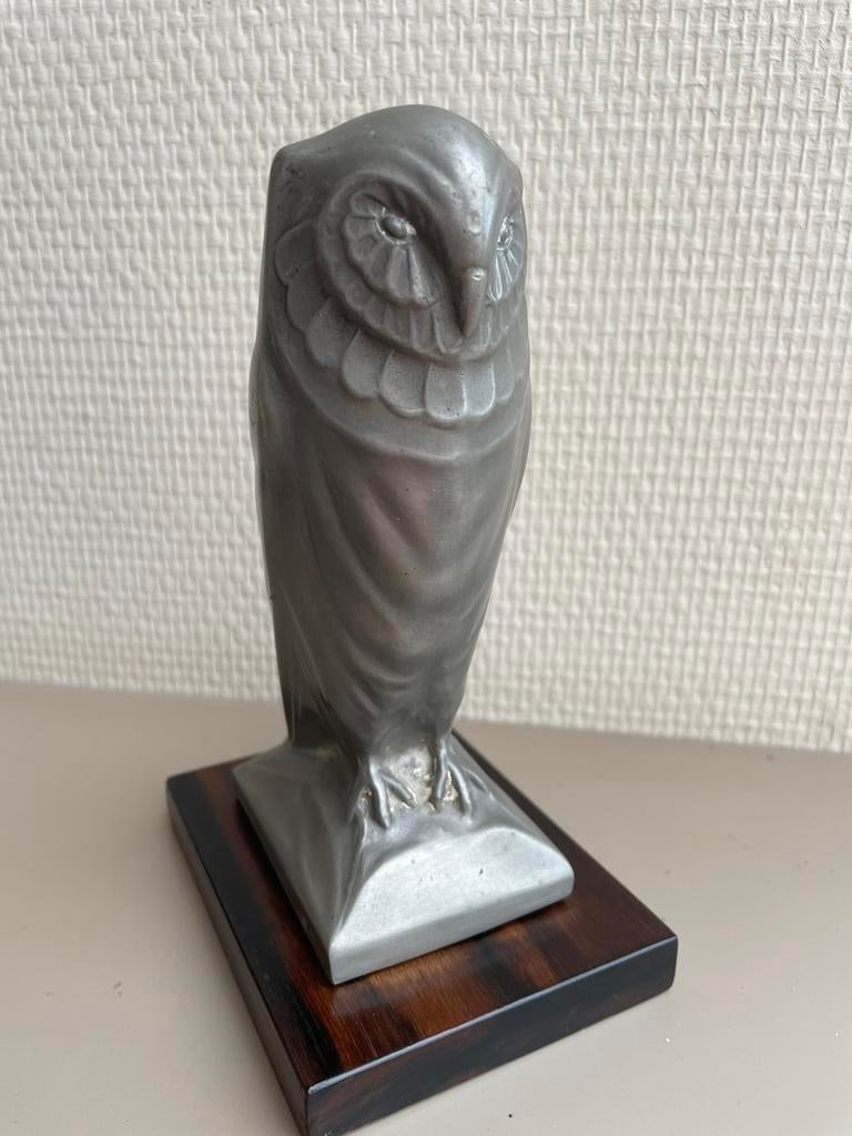 Beeld uiltje (rond 1930), Antiek en Kunst, Ophalen of Verzenden
