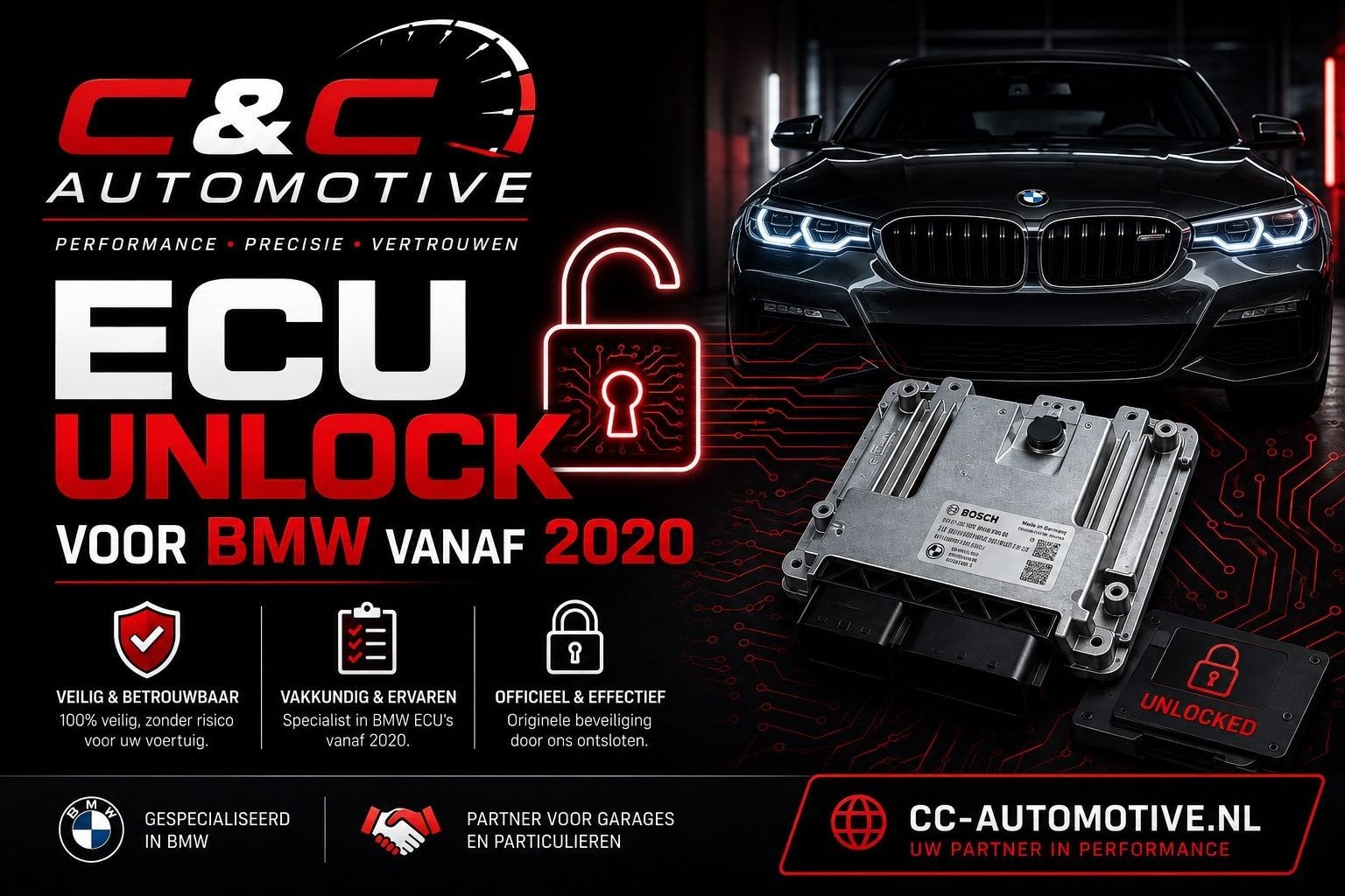 ECU Unlock Service voor BMW tuning Bosch Mg1 m3 m2 b58 s58, Auto-onderdelen, Ophalen of Verzenden, Nieuw, BMW