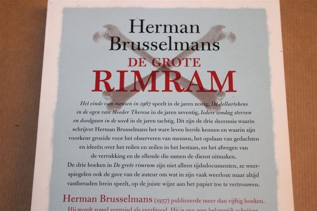 De Grote Rimram — Brusselmans, 3 Prozawerken 2010, Ophalen of Verzenden, Gelezen