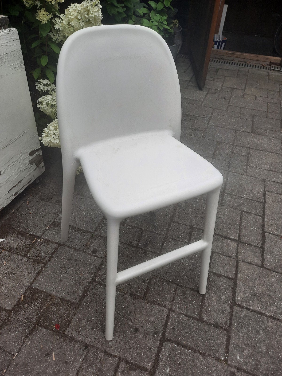 Ikea Urban kinderstoel - Wit, Ophalen, Gebruikt, Overige typen, Aanschuifbaar