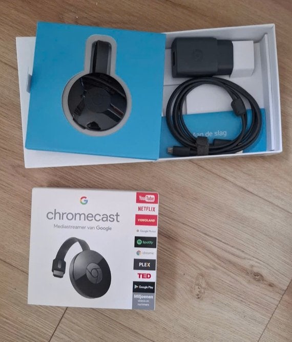Google Chromecast Mediastreamer - Zo goed als nieuw, Ophalen of Verzenden, Zo goed als nieuw, HDMI