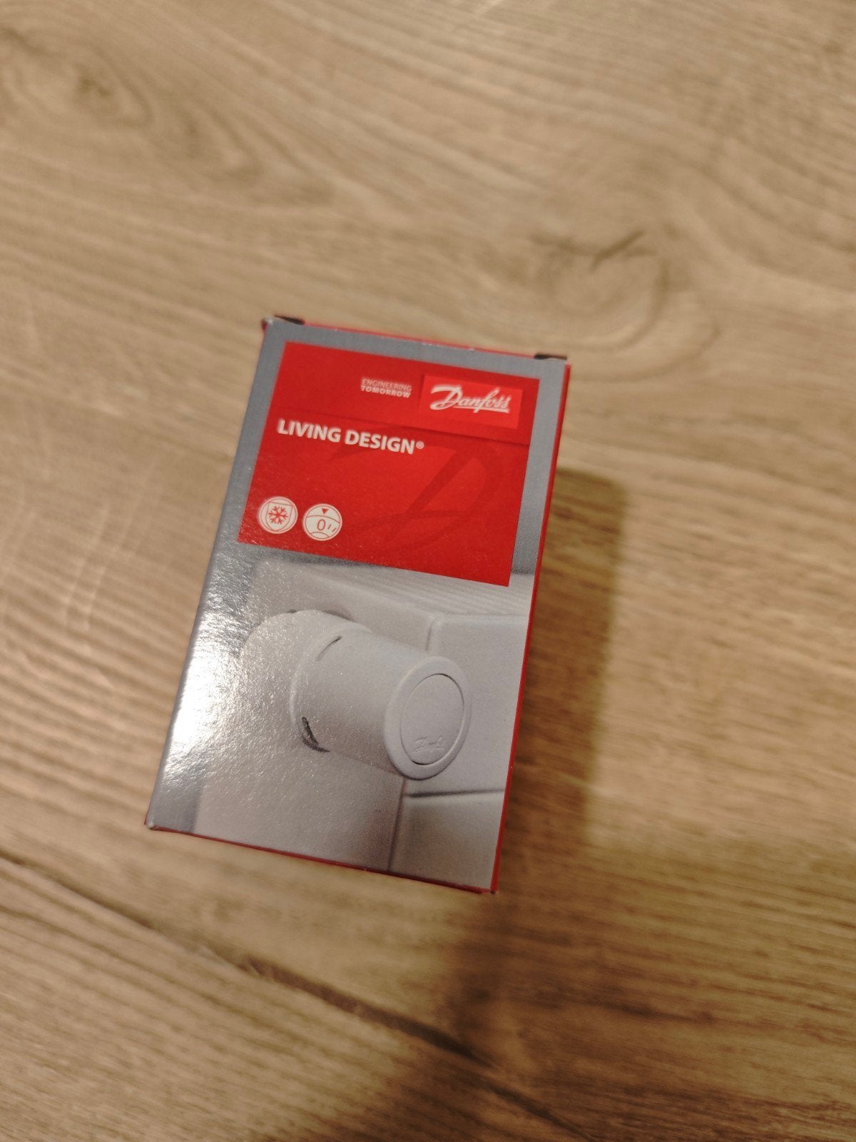 Danfoss Living Design Thermostaatknop - Nieuw in doos, Doe-het-zelf en Verbouw, Ophalen of Verzenden, Nieuw