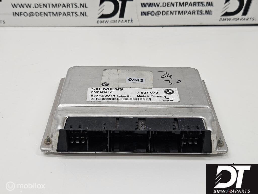 Ecu DME BMW MS45 M54 3.0 M54B30 12147527072, Gebruikt, Ophalen of Verzenden