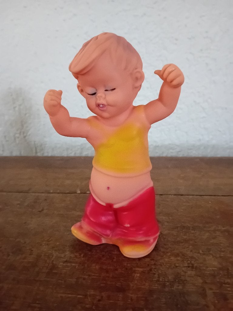 speelgoedpopje ,Italie, jaren 60, Ophalen of Verzenden