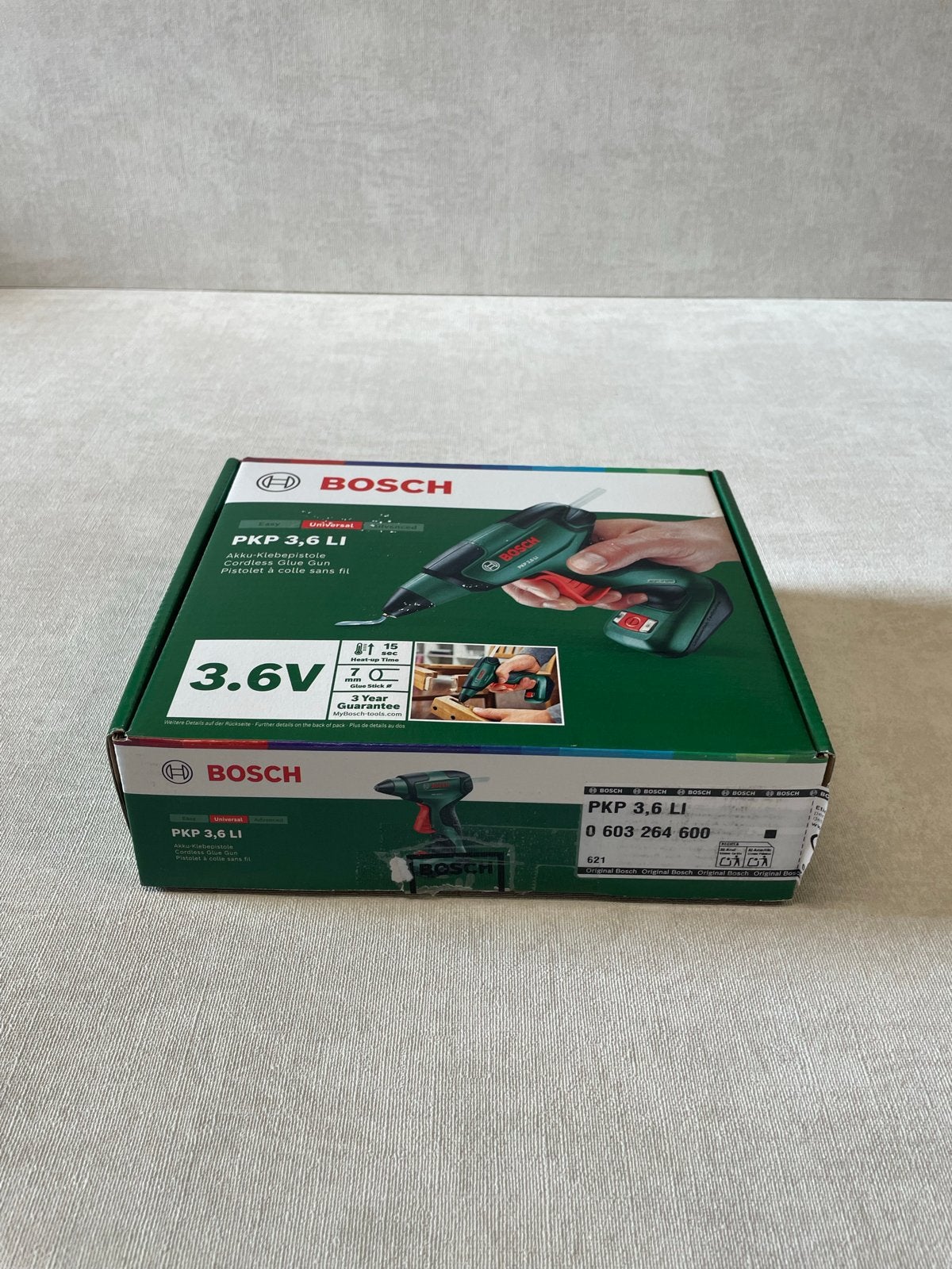 Bosch PKP 3.6 LI Accu Lijmpistool - Nieuw in doos, Bosch, Taurusavenue 36 - 0, 2132 LS Hoofddorp, Overige typen, Nieuw