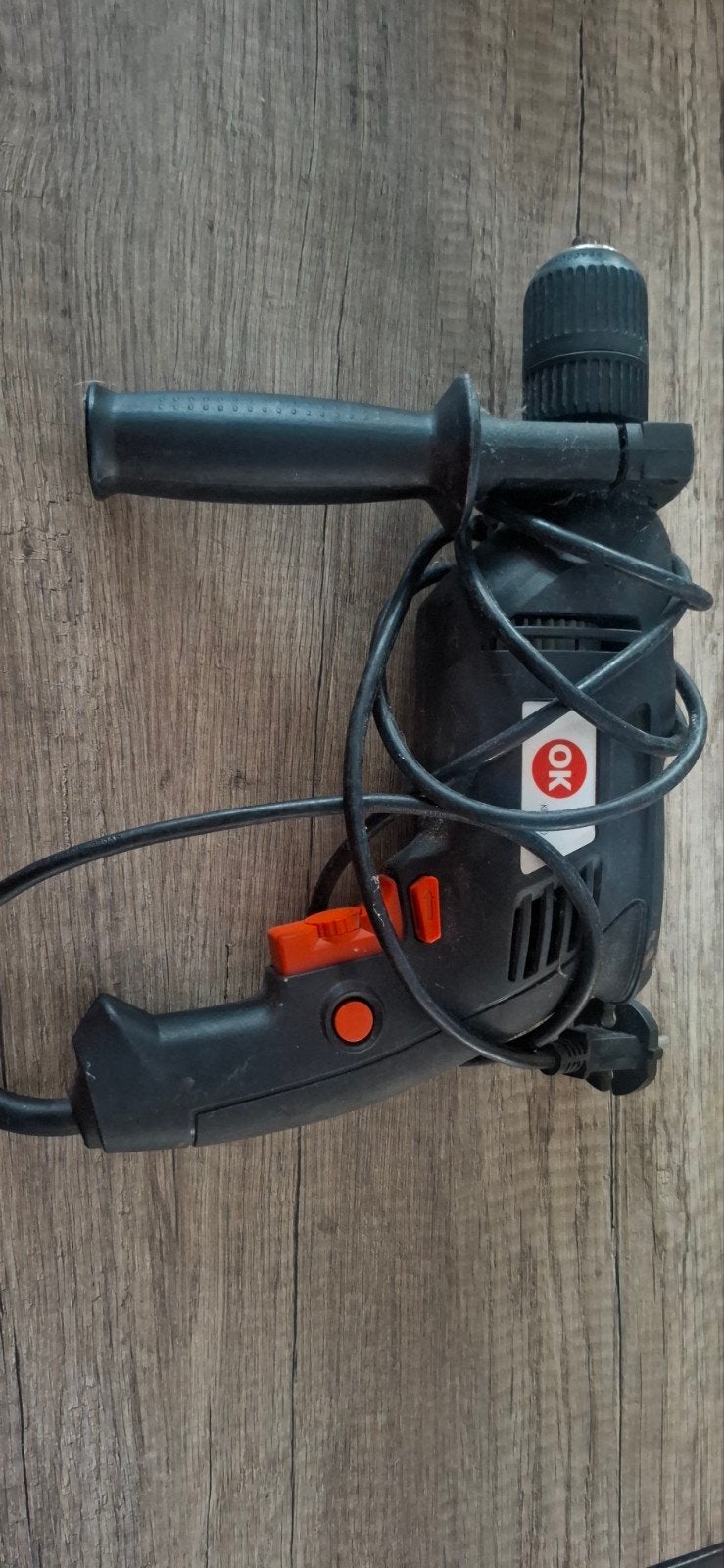 OK KB-710 Boormachine - 710W, 2800rpm, Boormachine, Variabele snelheid, Ophalen of Verzenden, Gebruikt
