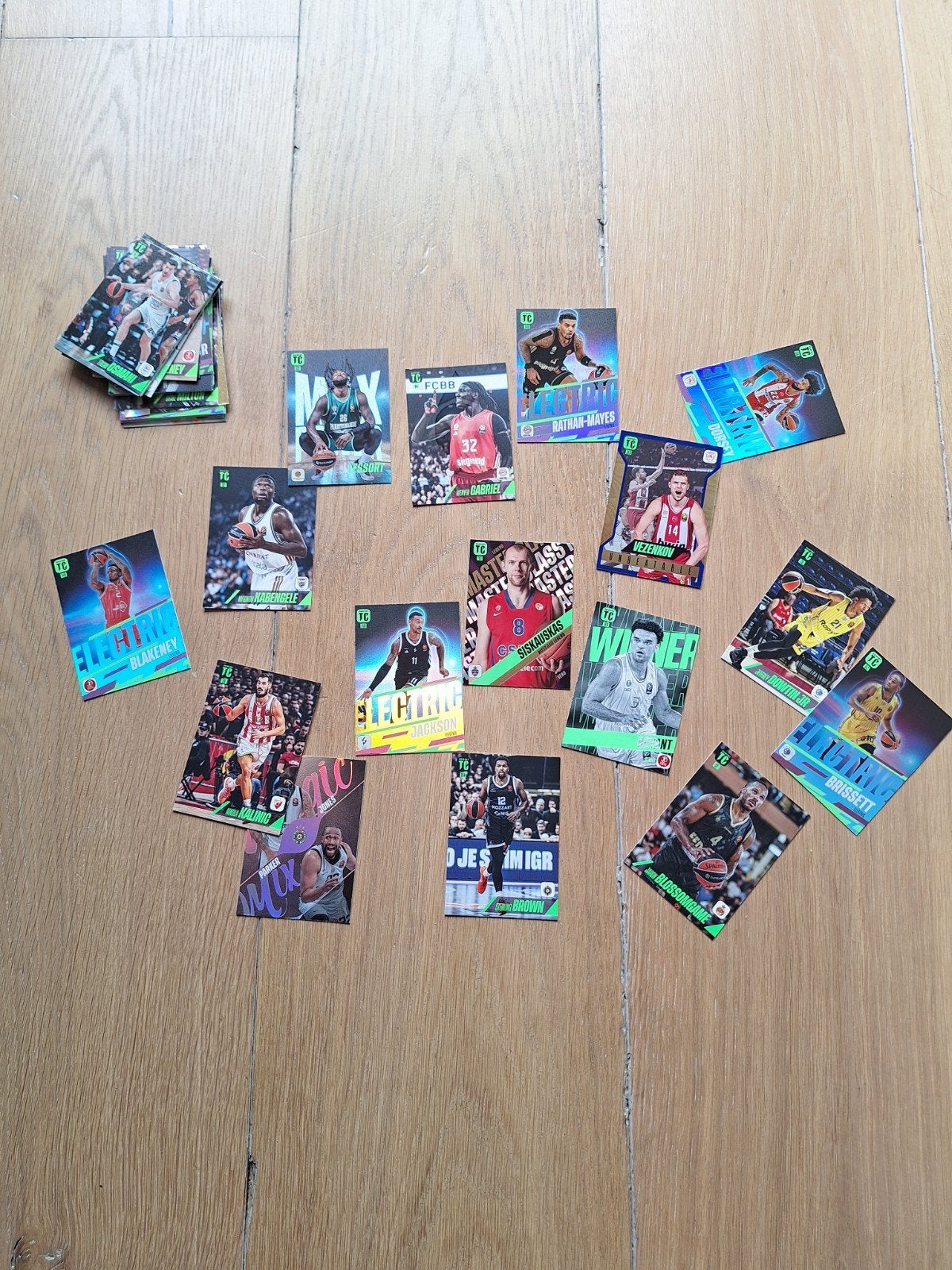 Basketbal kaartje panini 38 stuks, Ophalen of Verzenden, Nieuw, Meerdere kaarten