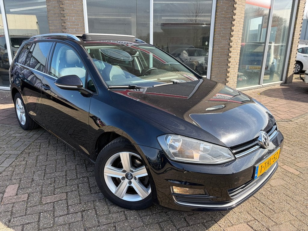 Volkswagen Golf Variant 1.2 TSI Highline - Pano - Automaat -, Auto's, Volkswagen, Euro 5, Stof, Gebruikt, Zwart