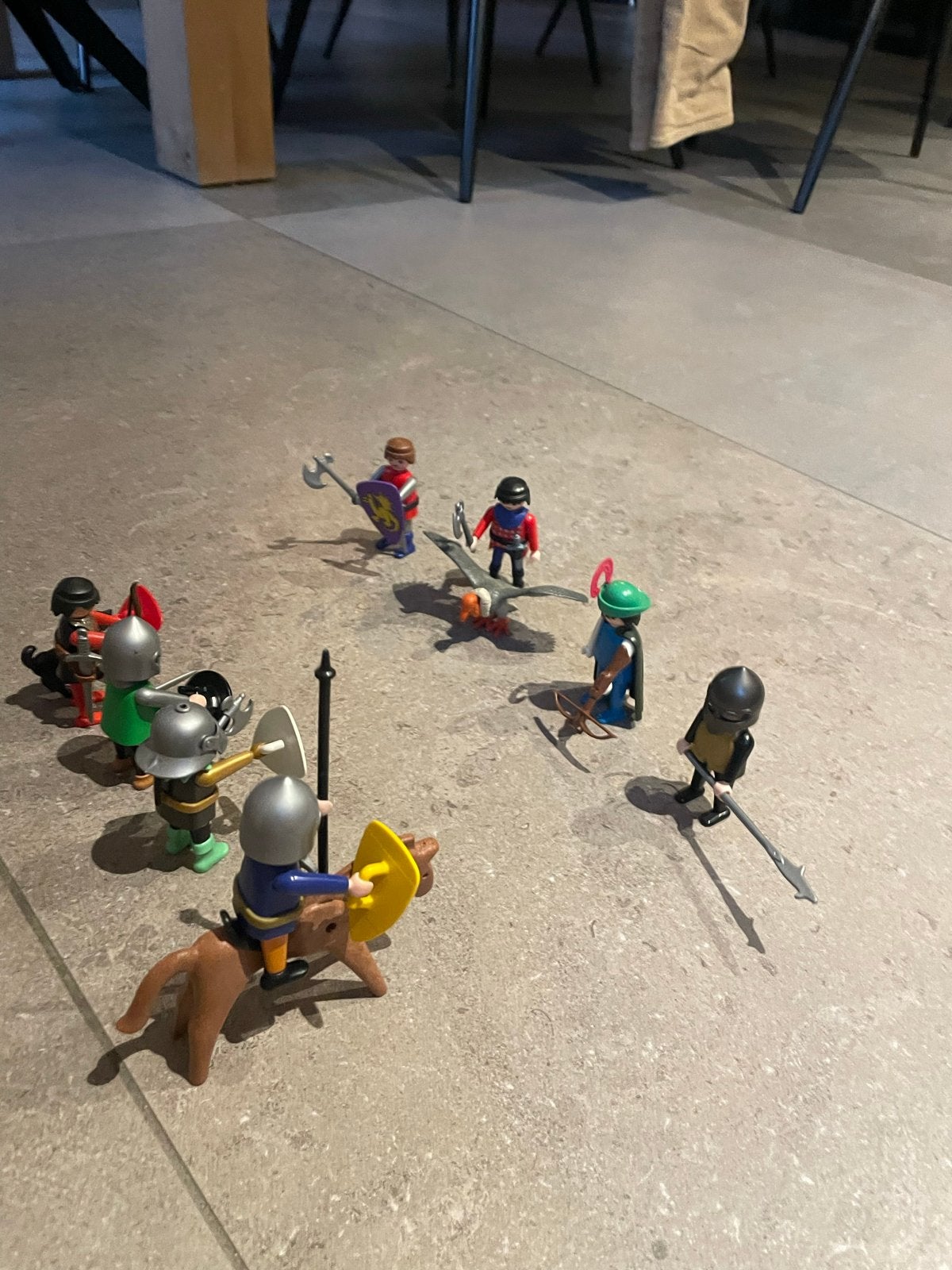 Playmobil ridders en accessoires - Complete set, Ophalen of Verzenden, Gebruikt, Jongen of Meisje