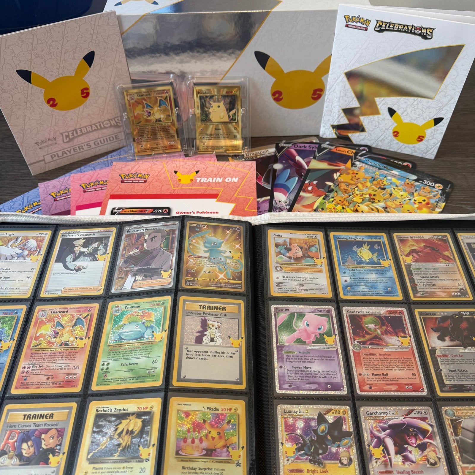 Celebrations 25th Grand Master Set Pokemon | NM/MINT, Ophalen of Verzenden, Zo goed als nieuw, Meerdere kaarten