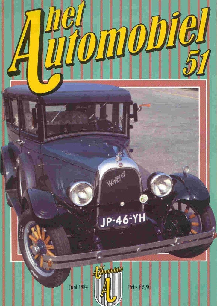 Het Automobiel 51 1983 Whippet, MG TD Bucciali Silberpfeile, Boeken, Ophalen of Verzenden, Nieuw, Overige merken