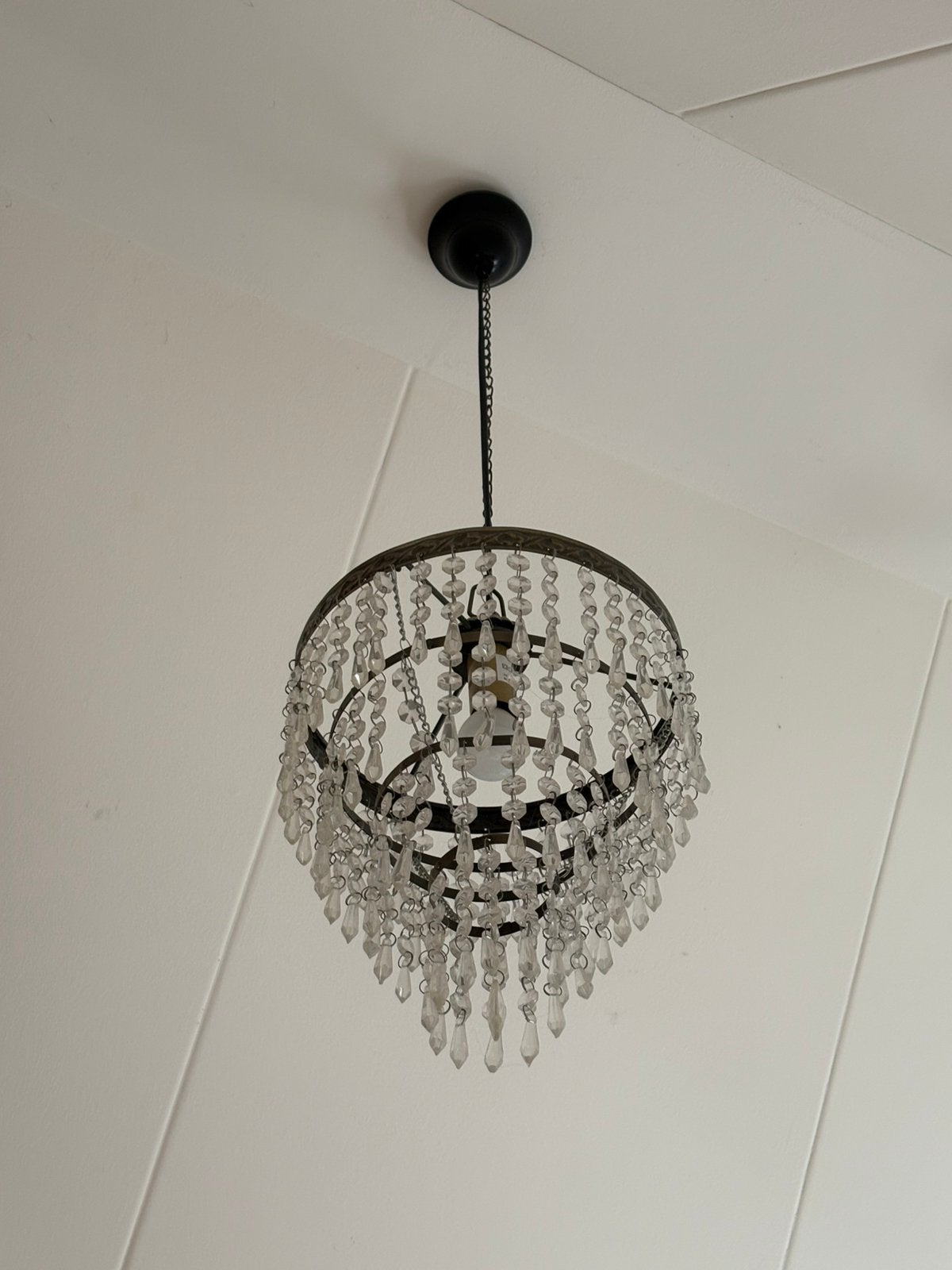 10 klassieke glazen kroonluchters, Ophalen, Klassiek, E14 (klein), Glas