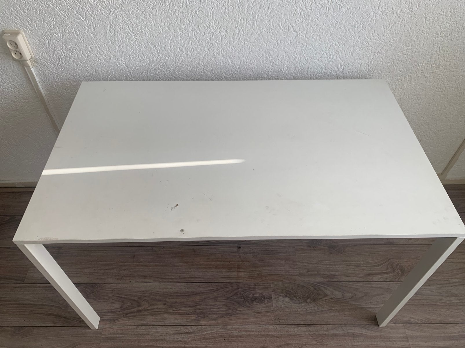 Zeer Prachtige Eettafel Kleur Wit, Ophalen of Verzenden