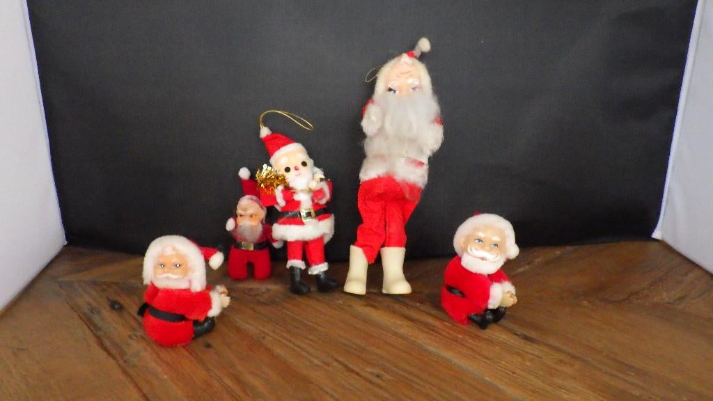 verschillende mooie kerstmannen, Diversen, Kerst, Ophalen of Verzenden, Gebruikt