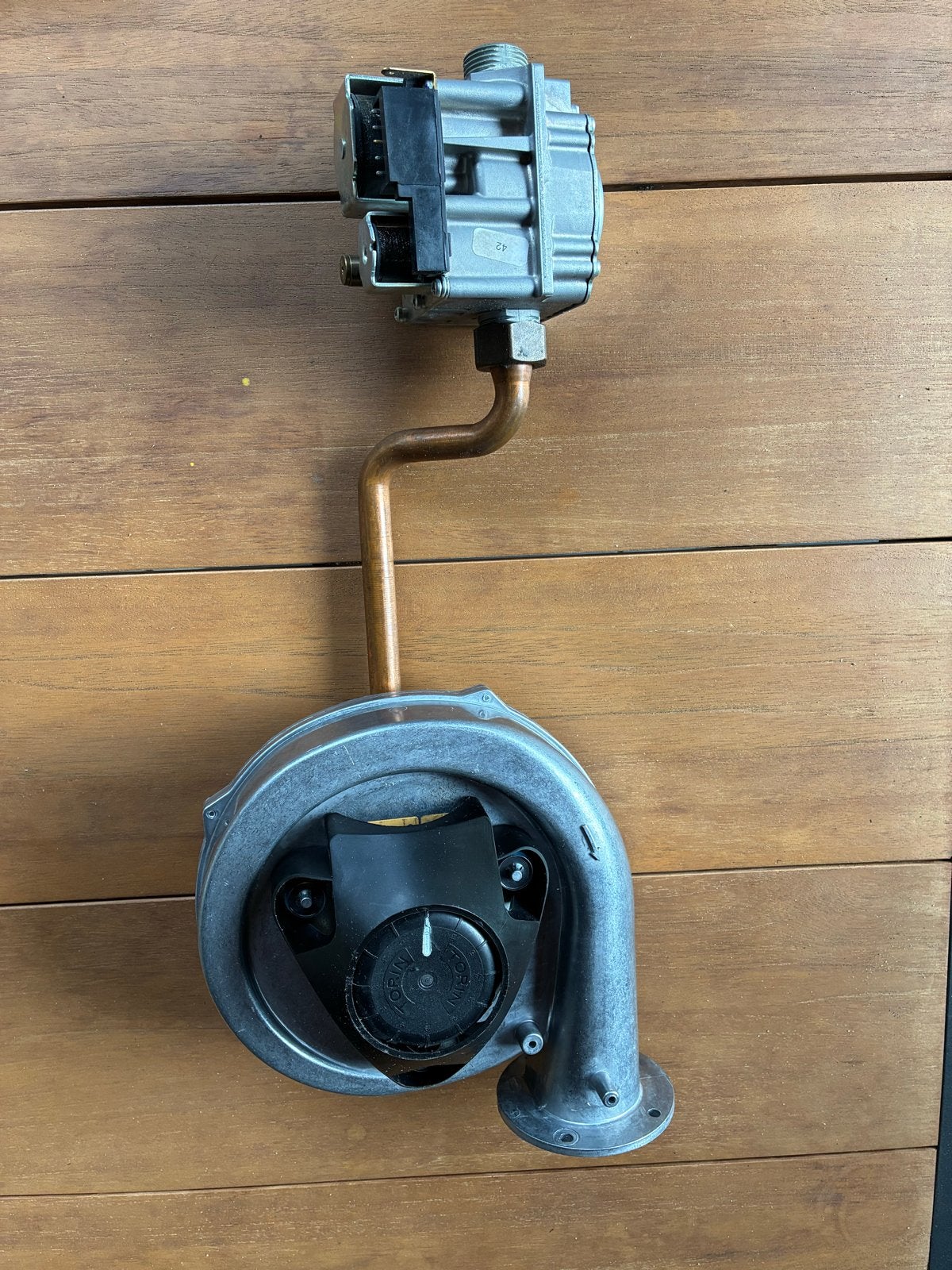 Intergas Kompakt HR 22/28 CV-ketel onderdelen, 30 tot 80 cm, Gebruikt, Hoog rendement (Hr), Cv-ketel of Combi-ketel