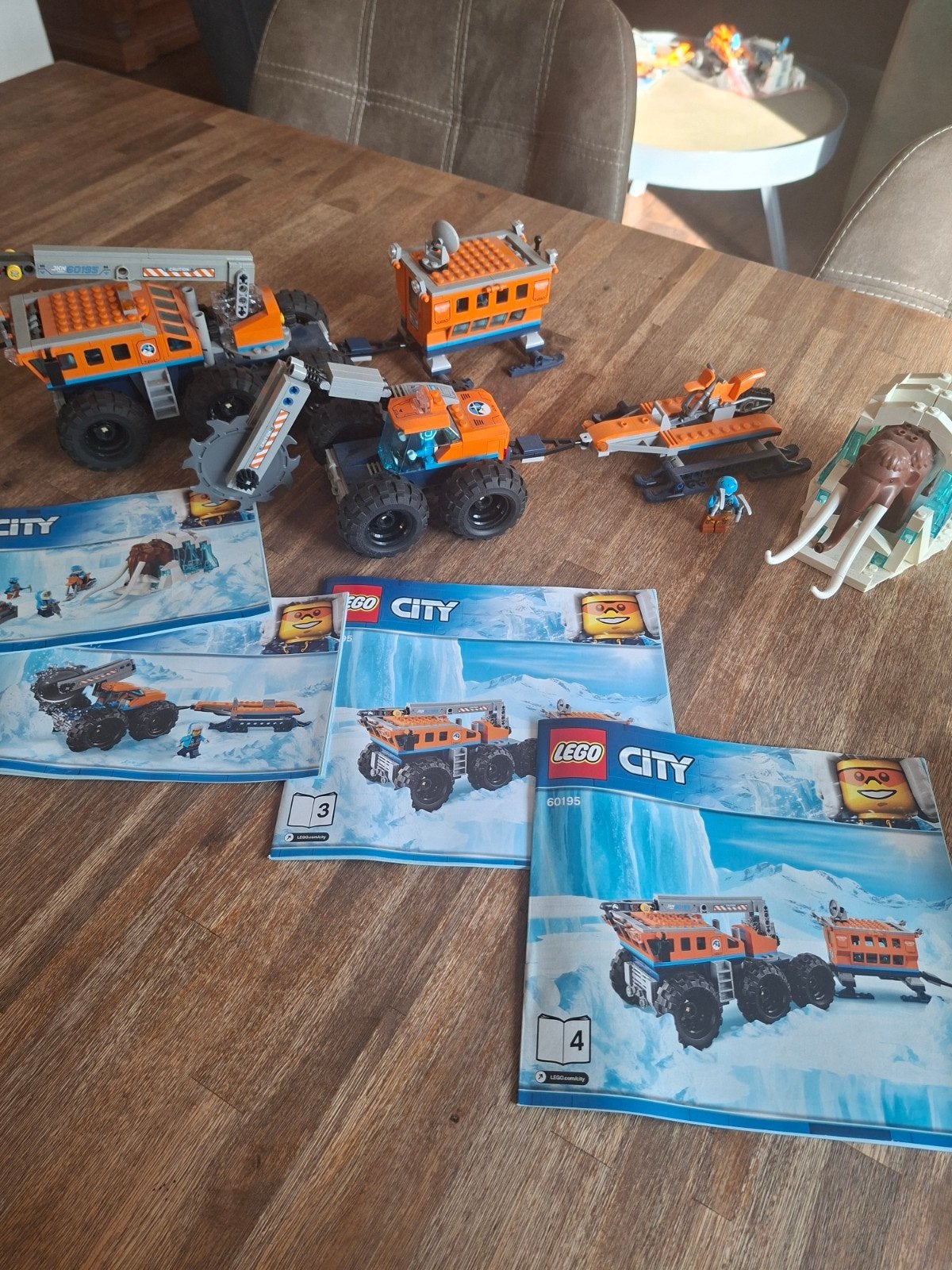 Lego City Arctische Mobiele Onderzoeksbasis 60195, City, Lego, Inclusief instructies, Ophalen of Verzenden