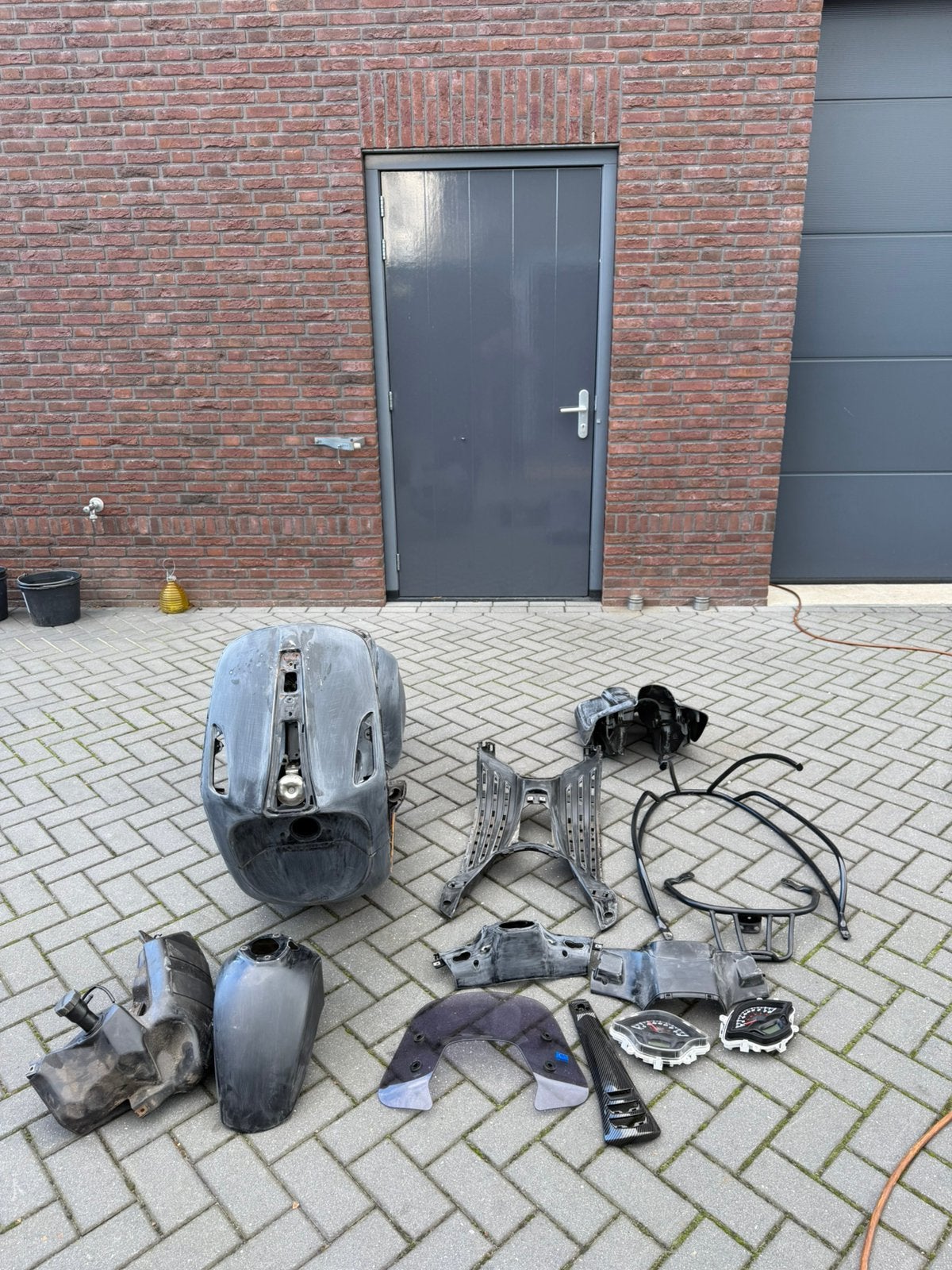 Complete vespa in onderdelen, Motoren, Ophalen of Verzenden