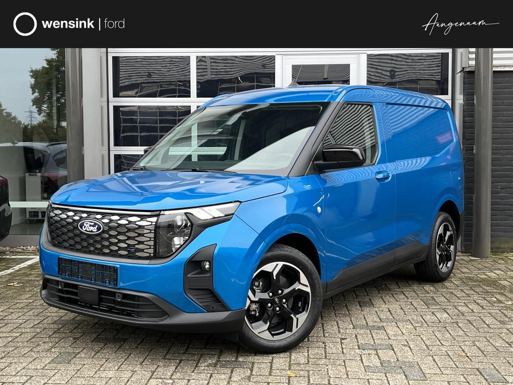 Ford E-Transit Courier Limited 44 kWh 136pk! 292km WLTP, Nav, Blauw, 44 kWh, 1524 kg, Nieuw