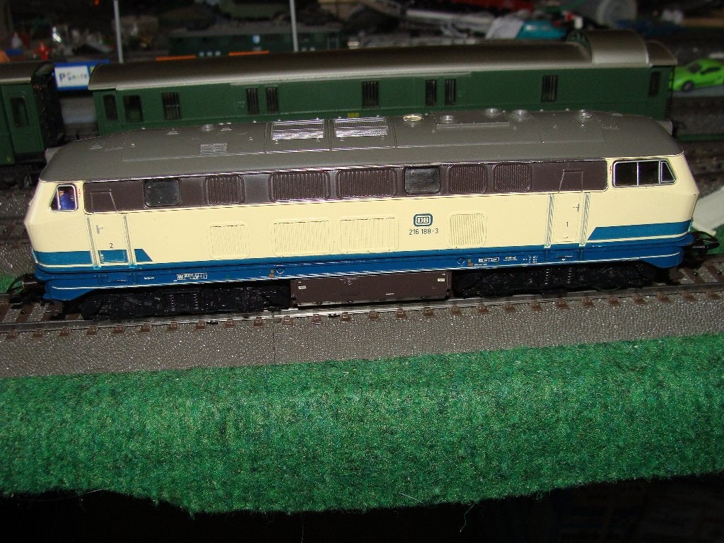 MARKLIN 3374 BR 216 FULL SOUND MFX, Wisselstroom, Gebruikt, Locomotief, Ophalen of Verzenden