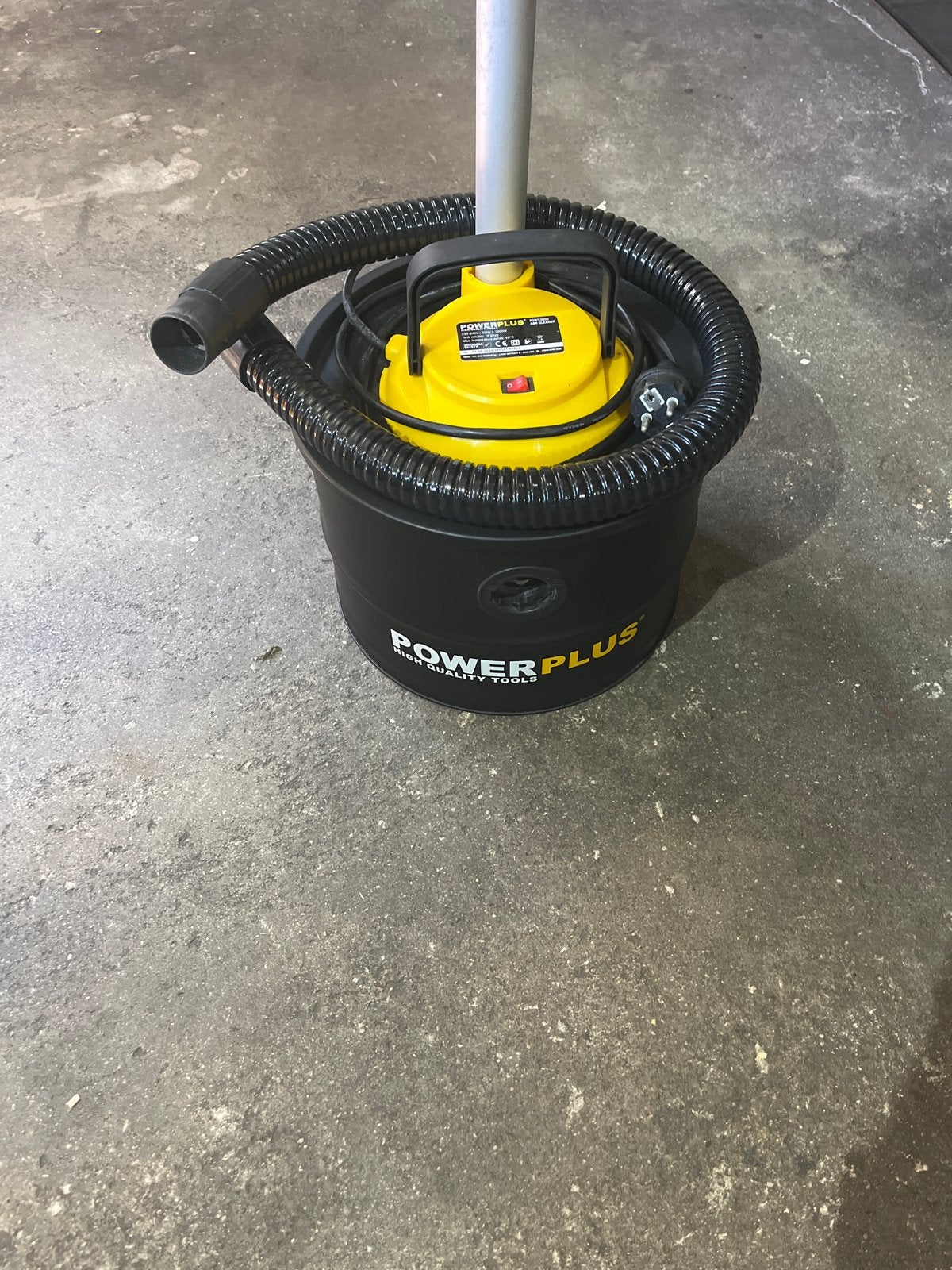 Powerplus POWX3000 Aszuiger - 1000W - 15L, Witgoed en Apparatuur, Stofzuigers, Ophalen, Overige merken, Gebruikt, Industriële stofzuiger