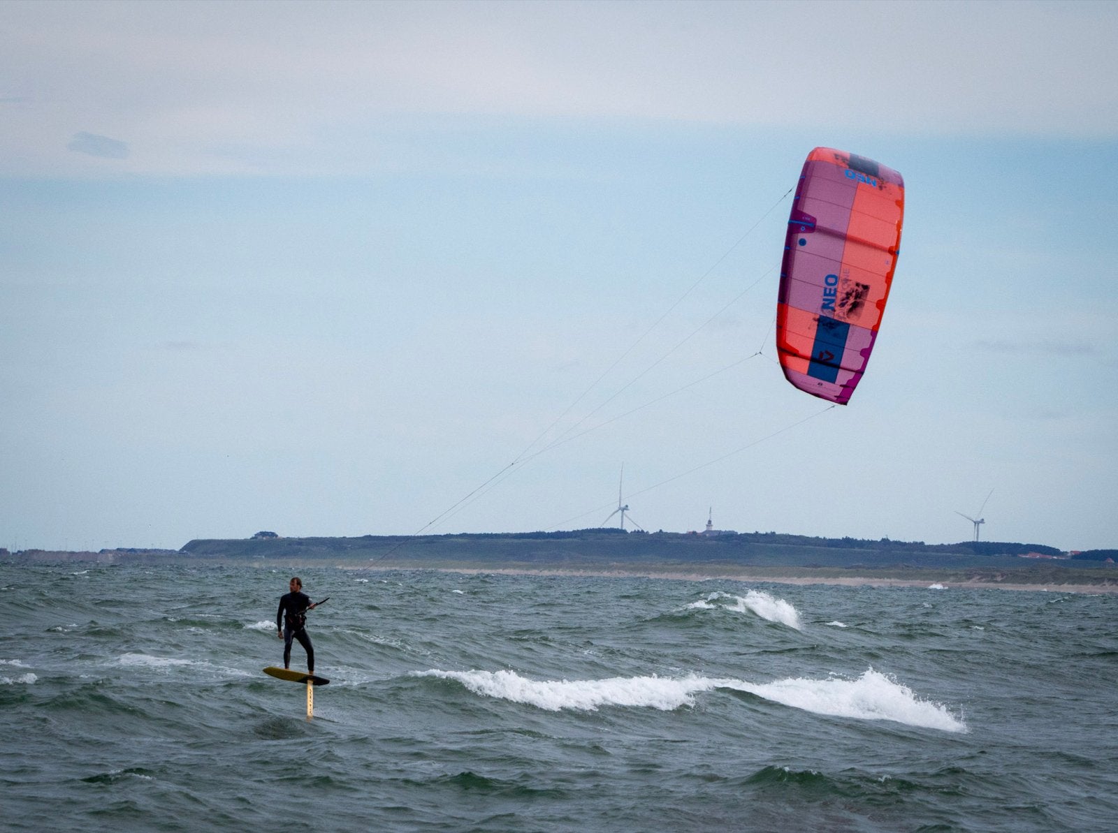 Naish Hover Foil set Compleet, Ophalen, Gebruikt, 8 m², Kiteboard
