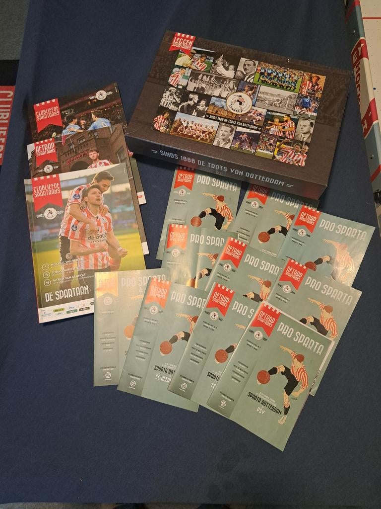 Sparta Rotterdam Collectie: Boek, Tijdschriften & Pro Sparta, Ophalen of Verzenden, Gebruikt, Sparta, Boek of Tijdschrift