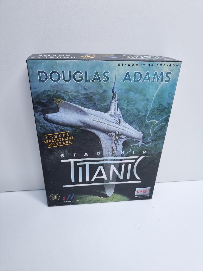 Starship Titanic Big Box PC Game CIB + 3D bril, Gebruikt, Merk/fabrikant bestaat niet meer, Ophalen of Verzenden, Merk/fabrikant bestaat niet meer