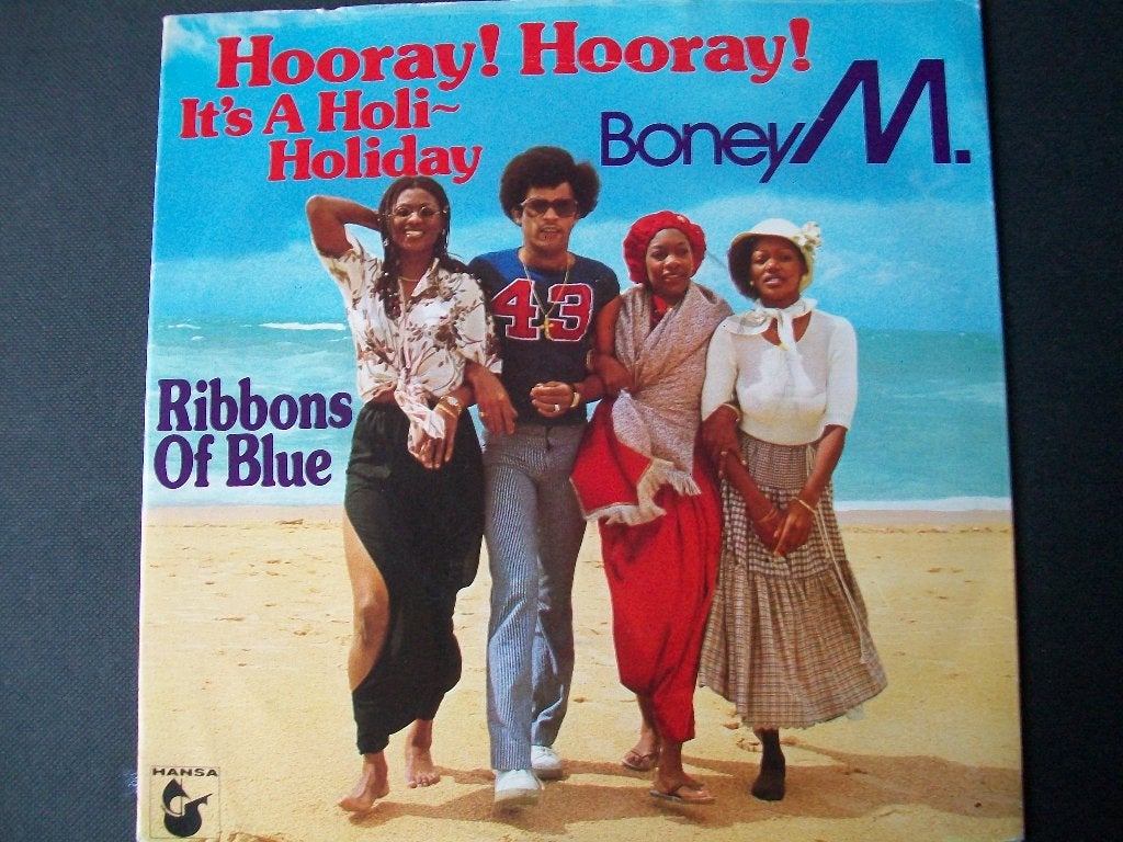 BONEY M met HOORAY! HOORAY! it's ... (1980) in nieuwstaat, Cd's en Dvd's, Verzenden, 7 inch, Beschermende buitenhoes, Zo goed als nieuw