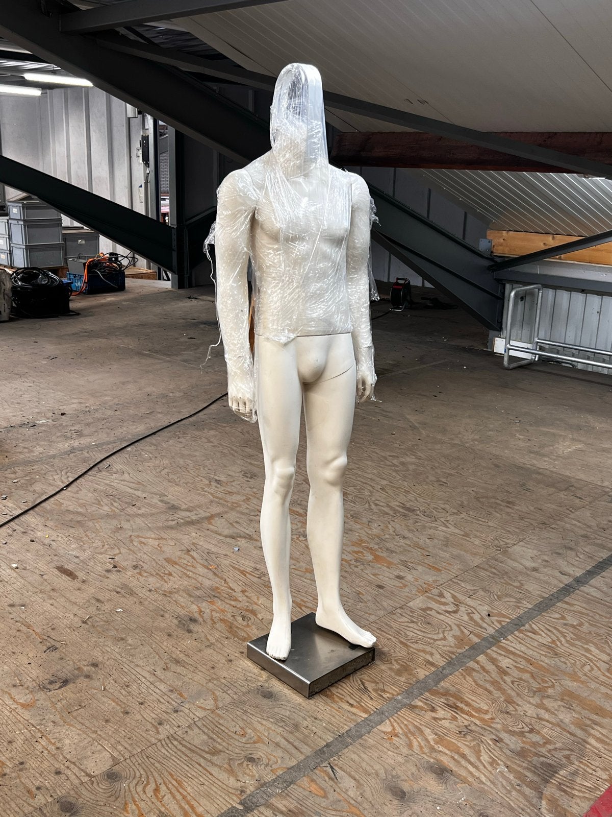 Mannelijke paspop - Etalagepop - Mannequin, Ophalen, Gebruikt