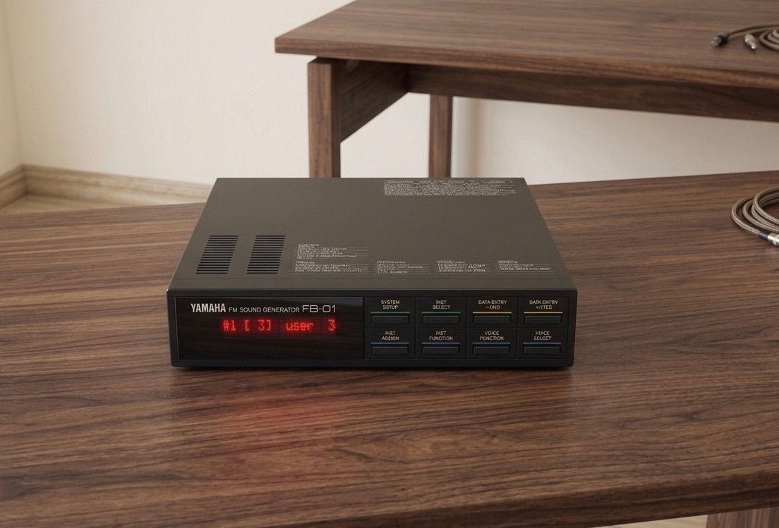 Yamaha FB-01 FM Sound Generator - Vintage MIDI Module, Muziek en Instrumenten, Synthesizers, Gebruikt, Yamaha, Met midi-aansluiting