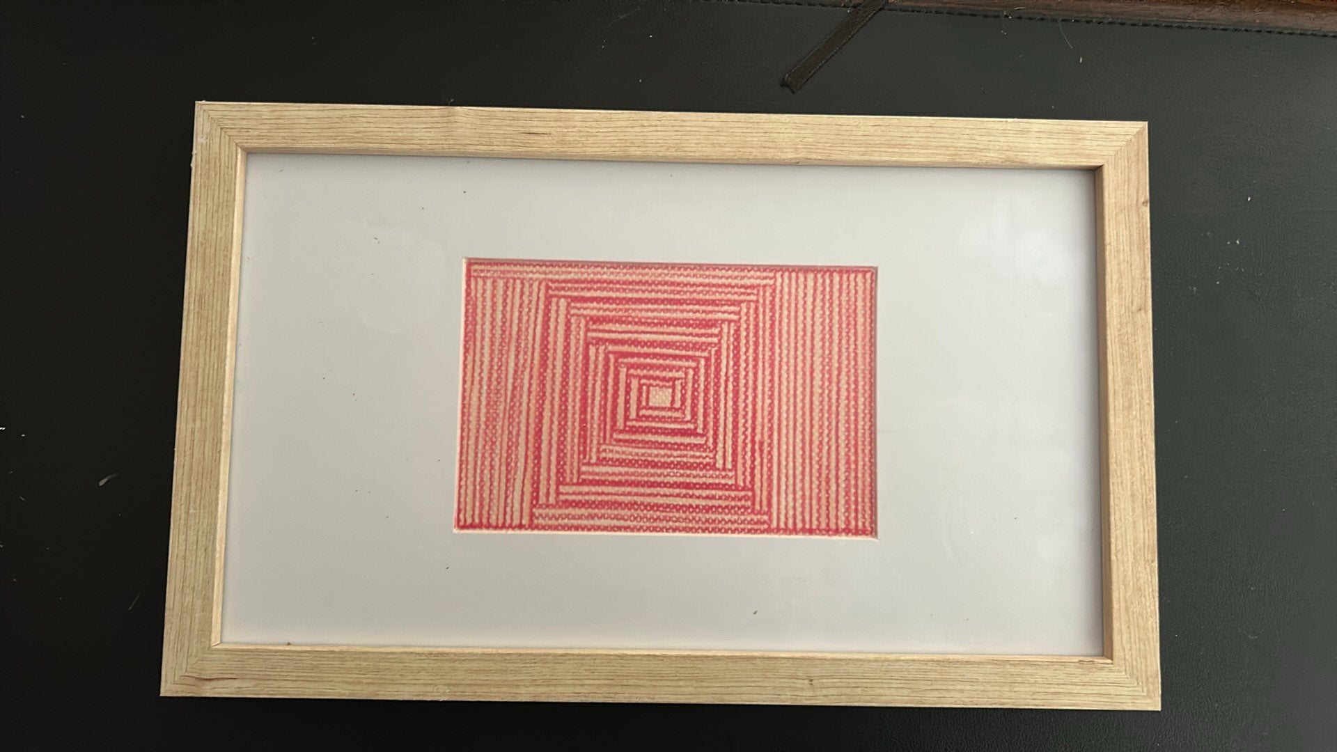 Lijntjes Kunst, Ophalen, Zo goed als nieuw, Hout, Minder dan 50 cm