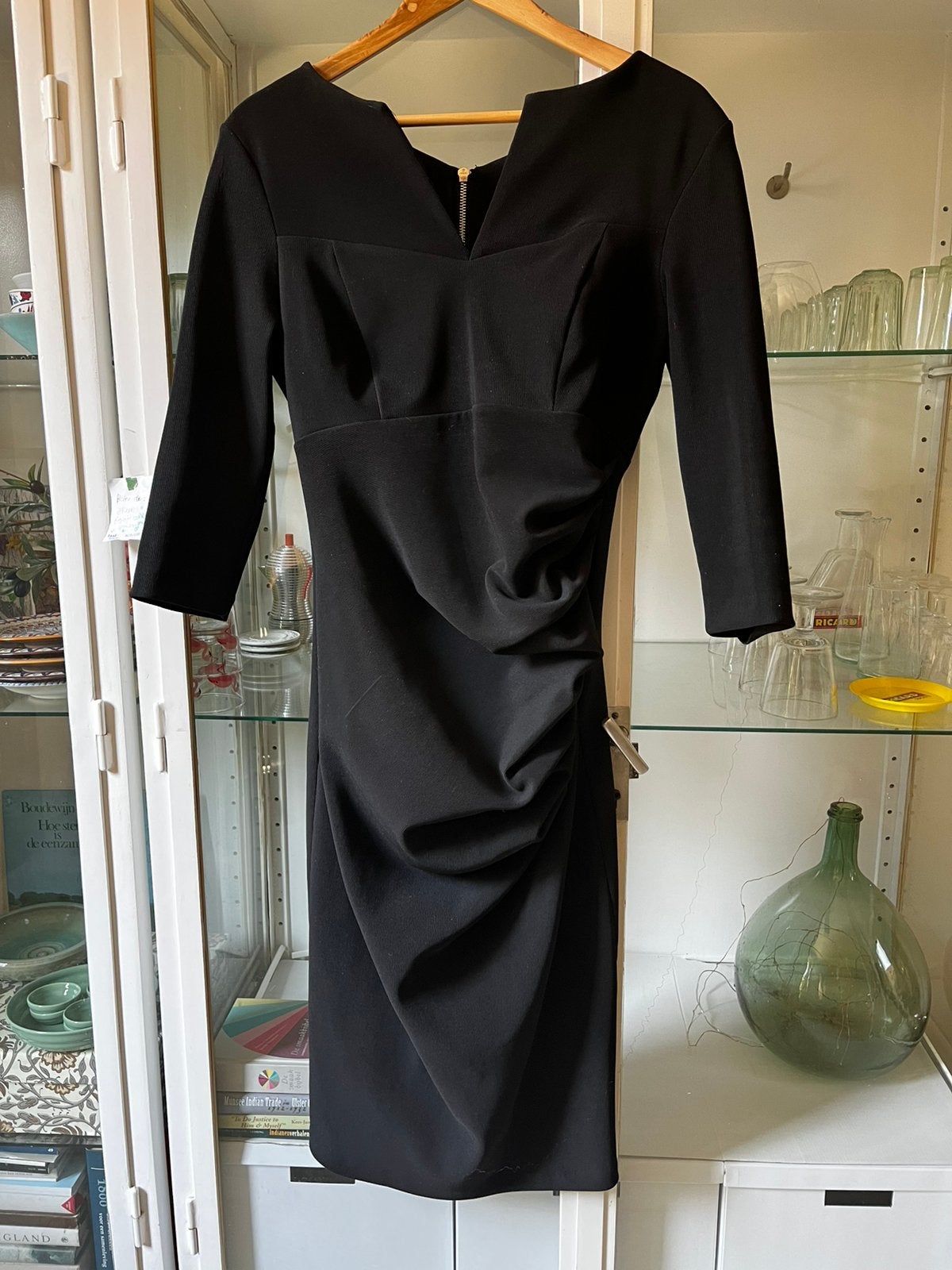Diva Catwalk jurk L zwart. Zgan, Zwart, Maat 42/44 (L), Ophalen of Verzenden, Zo goed als nieuw