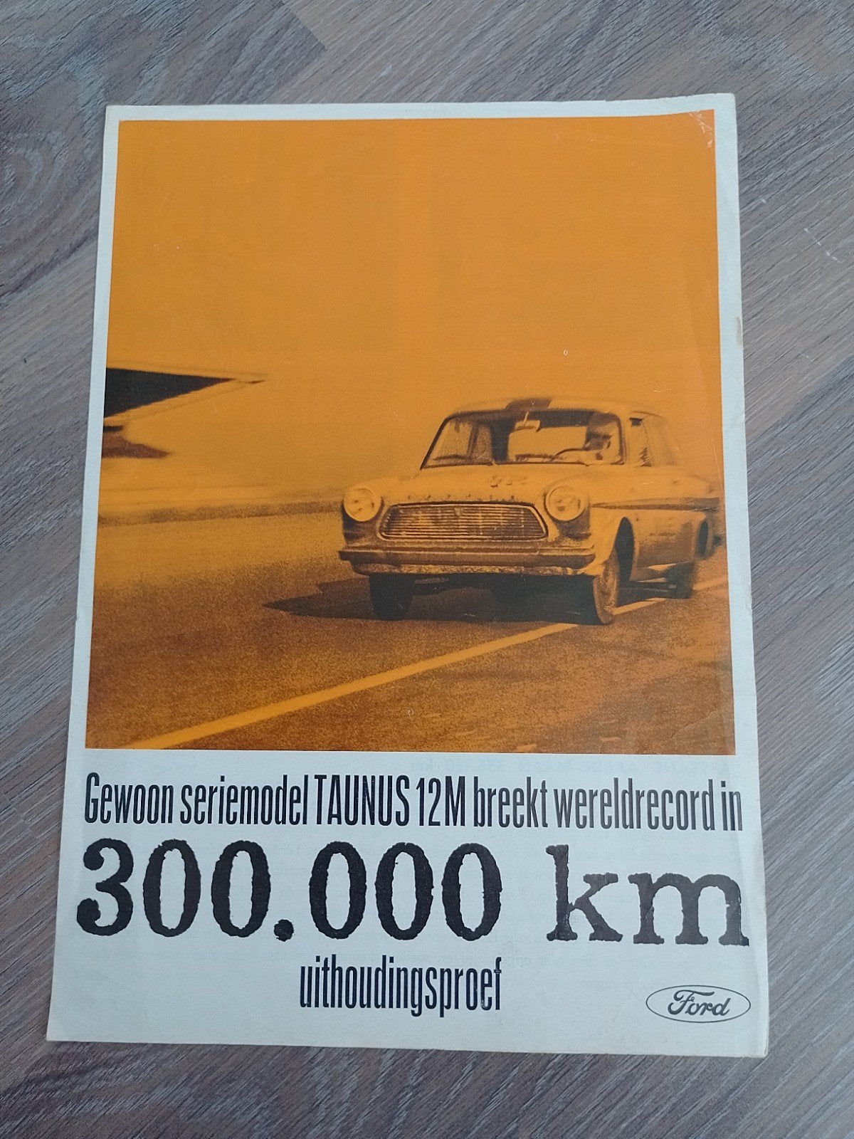 Ford Taurus 12m duurtest 1964, Ophalen of Verzenden, Zo goed als nieuw, Ford