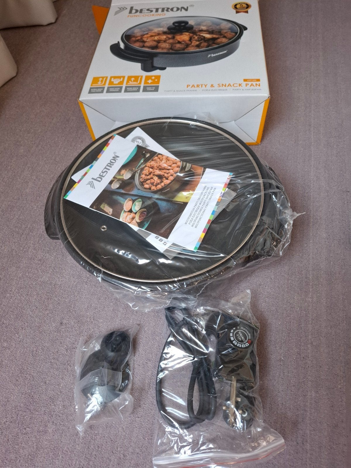 Bestron Party & Snacks Pan - Nieuw in verpakking, Ophalen of Verzenden, Nieuw