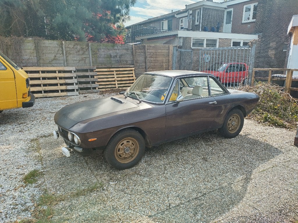 Lancia Fulvia coupe 1974 1.3S, Auto's, Lancia, Voorwielaandrijving, Overige modellen, 4 cilinders, Bruin