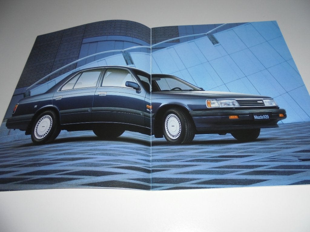 brochure Mazda 929  1989, Ophalen of Verzenden, Zo goed als nieuw, Mazda