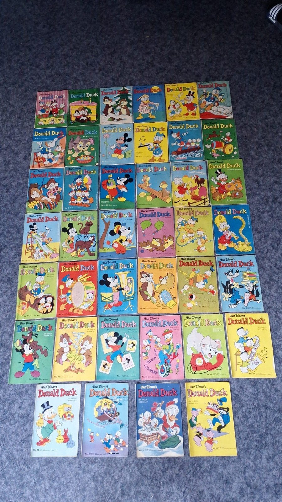 Te koop meerdere Donald Duck's uit 1962, Boeken, Strips | Comics, Meerdere comics, Ophalen, Gelezen, Europa