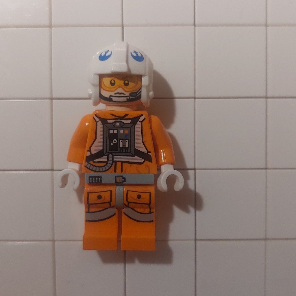 LEGO Star Wars Minifig - Rebel Pilot - sw0597, Kinderen en Baby's, Speelgoed | Duplo en Lego, Ophalen of Verzenden, Zo goed als nieuw