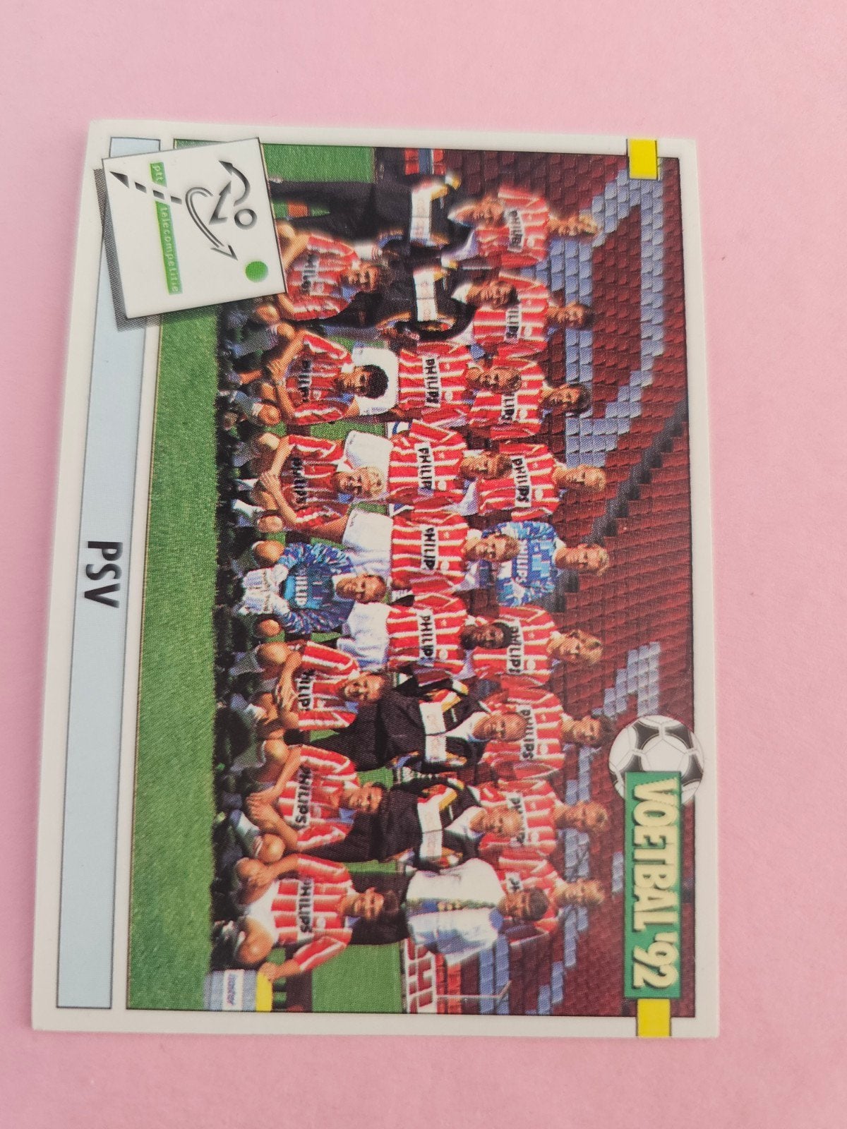 Panini Voetbal 1992 #PSV, Ophalen of Verzenden, Nieuw, PSV, Poster, Plaatje of Sticker