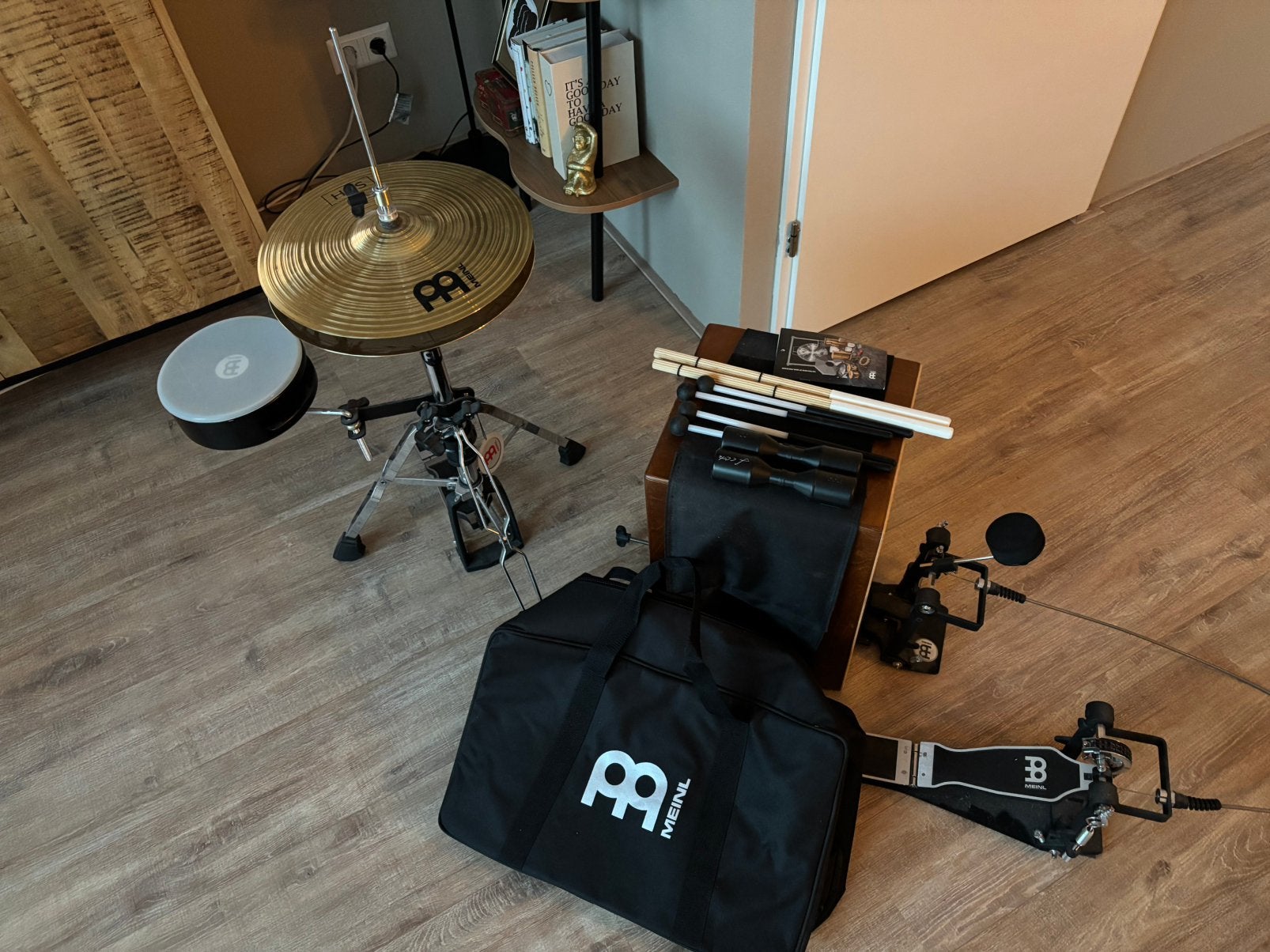 Meinl Cajon drumset, Muziek en Instrumenten, Ophalen, Zo goed als nieuw, Overige merken