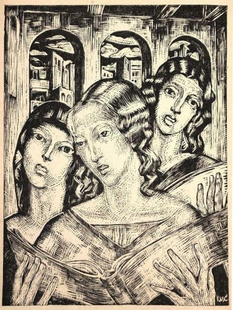 Mooie kunst bij het Grafiekkabinet J.J.Cissarz, Antiek en Kunst, Kunst | Etsen en Gravures, Ophalen of Verzenden